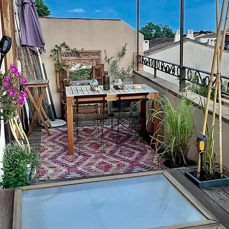 Apartamento En Duplex Avec Terrasse Sur Toit